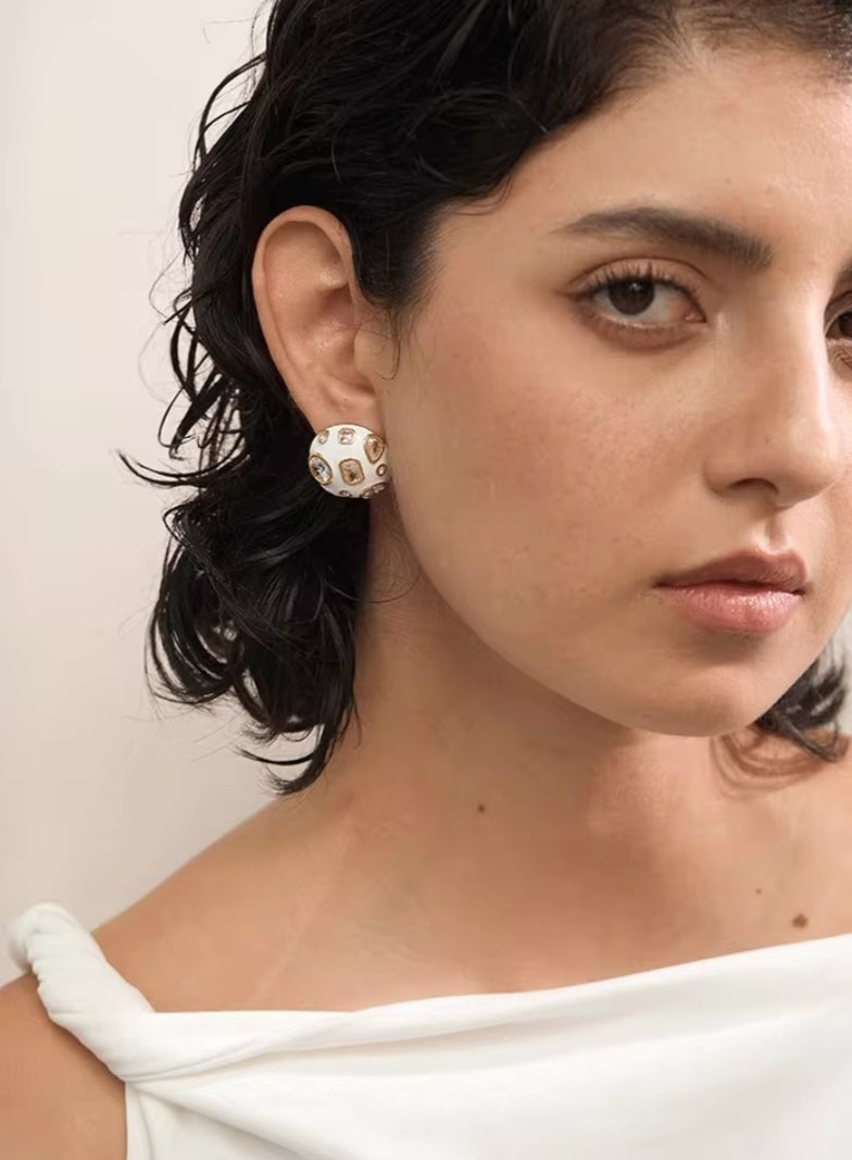 Diva | Boucles d’oreilles strass lumineux