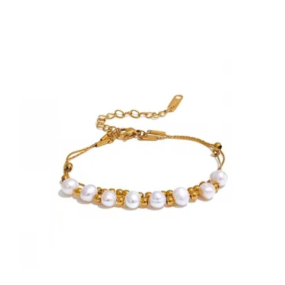 Céline | Bracelet éclat perlé